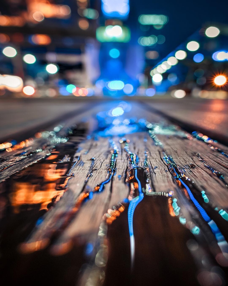 Насыщенные краски города