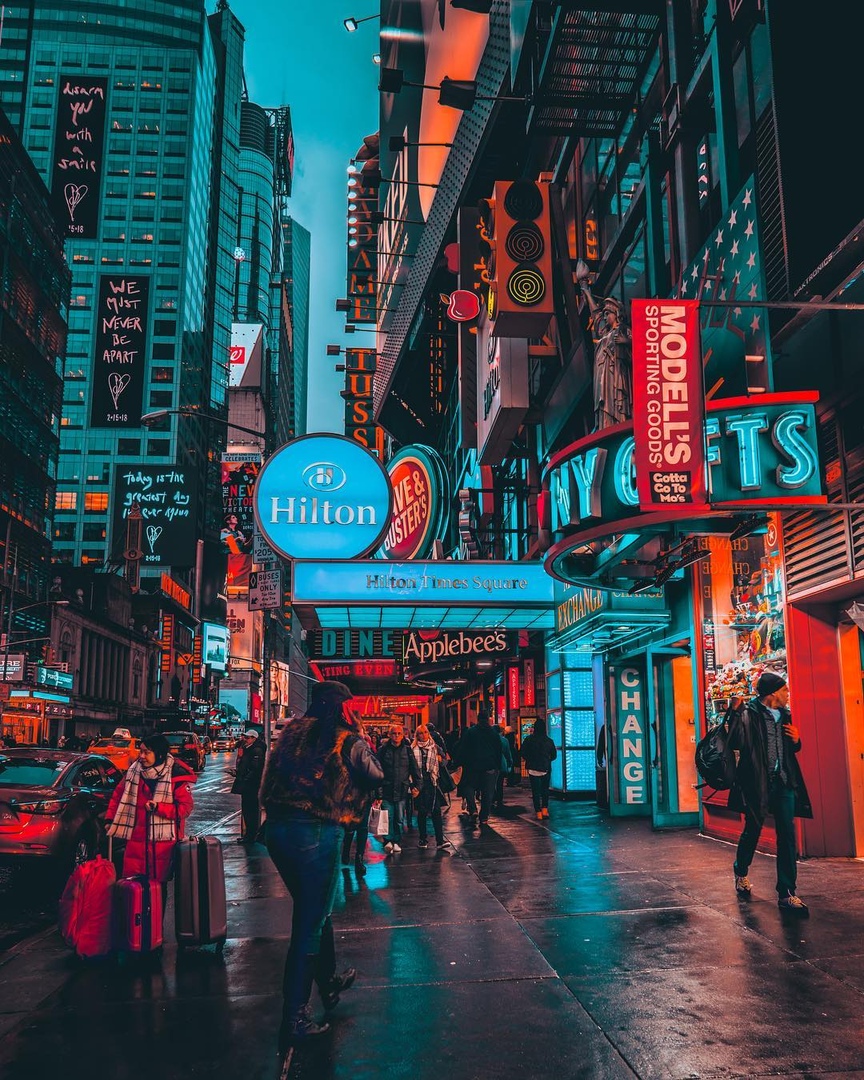 Вечерний Нью-Йорк