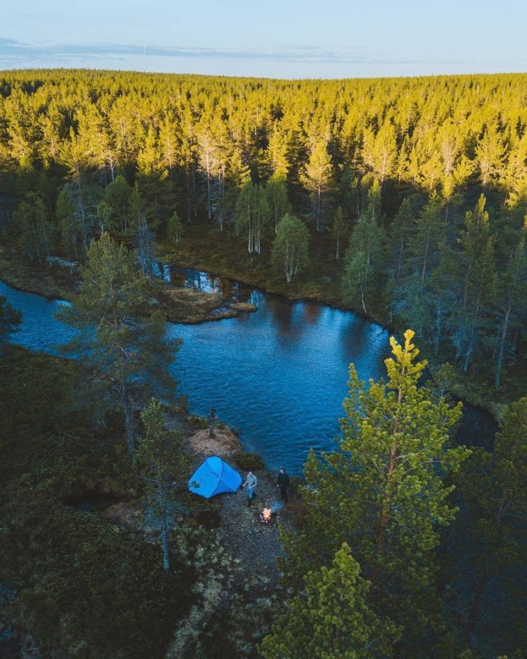 В таких местах даже дышится по-другому... Финляндия. - 8