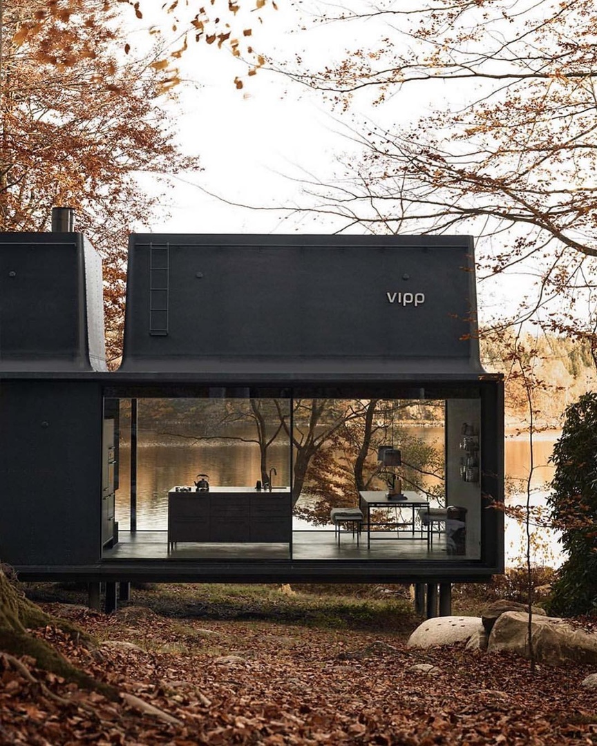 Дoмик интрoвeртa в лecу, на недельку бы сейчас туда.. - 7