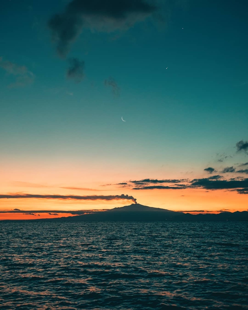 Уютная атмосфера закатов