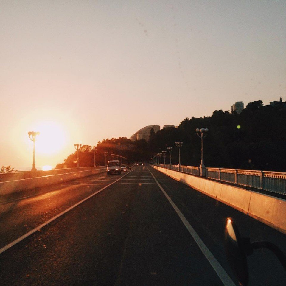 Краски морских закатов в Сочи - 7