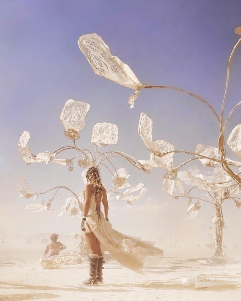 Фантастическая атмосфера на фестивале Burning Man, США  - 5
