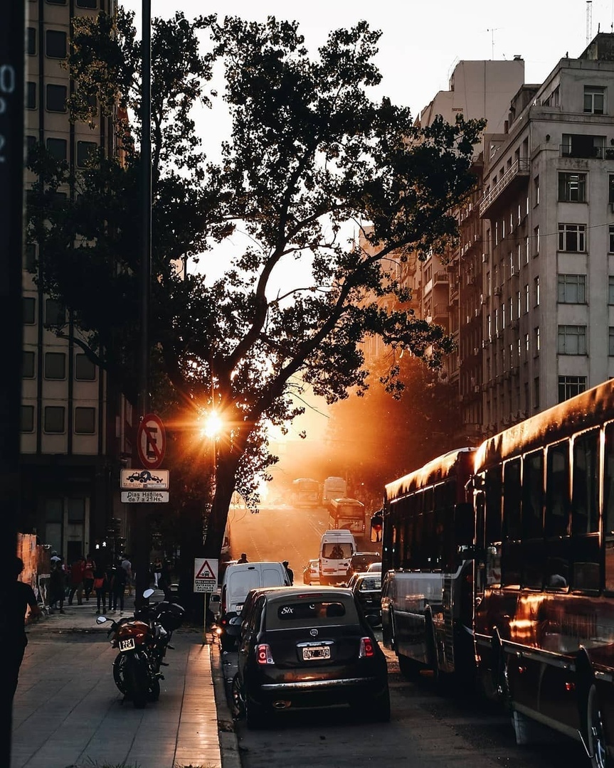 Буэнос-Айрес на закате, Аргентина