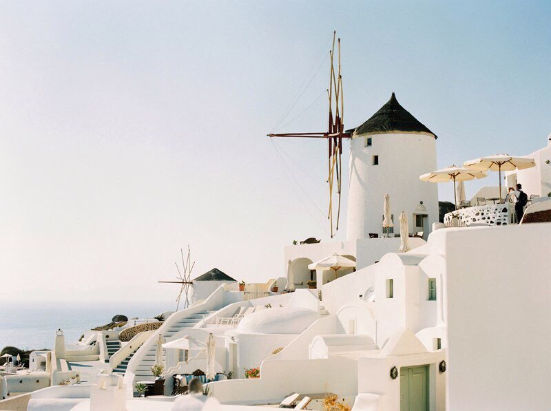 Бело-голубая магия Санторини, Греция - 7