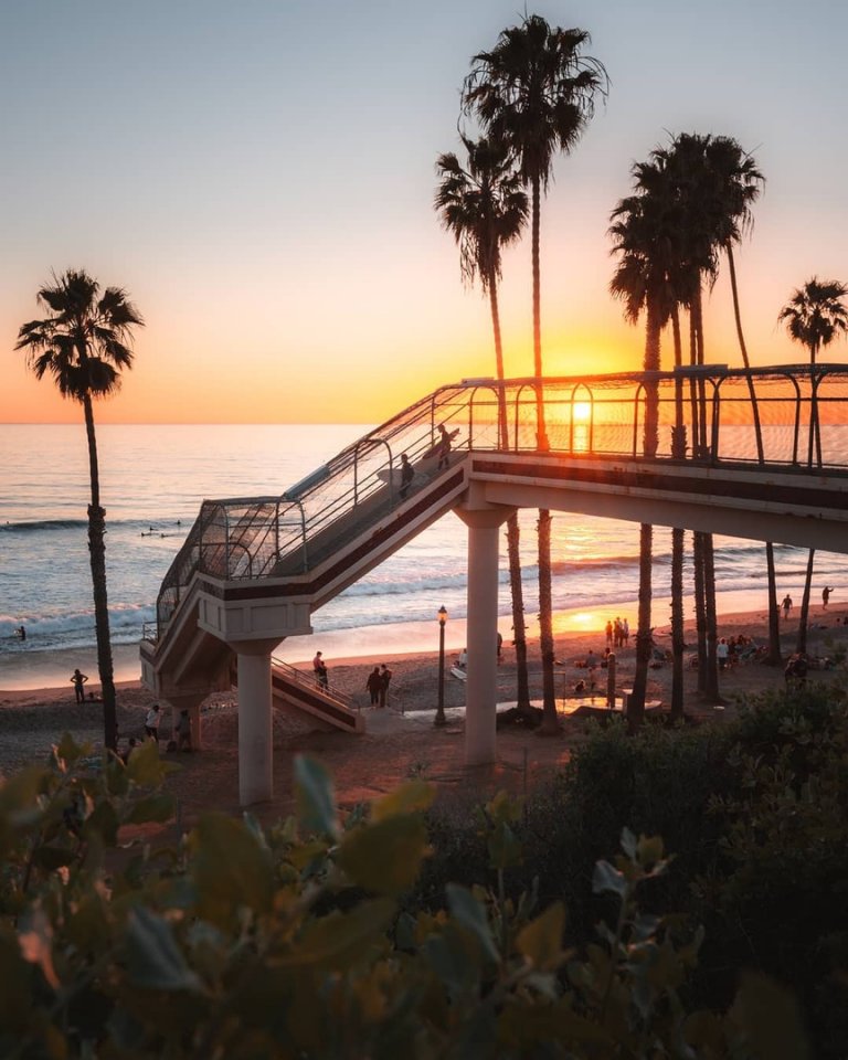 Рассвет в Калифорнии не менее прекрасен, чем закат