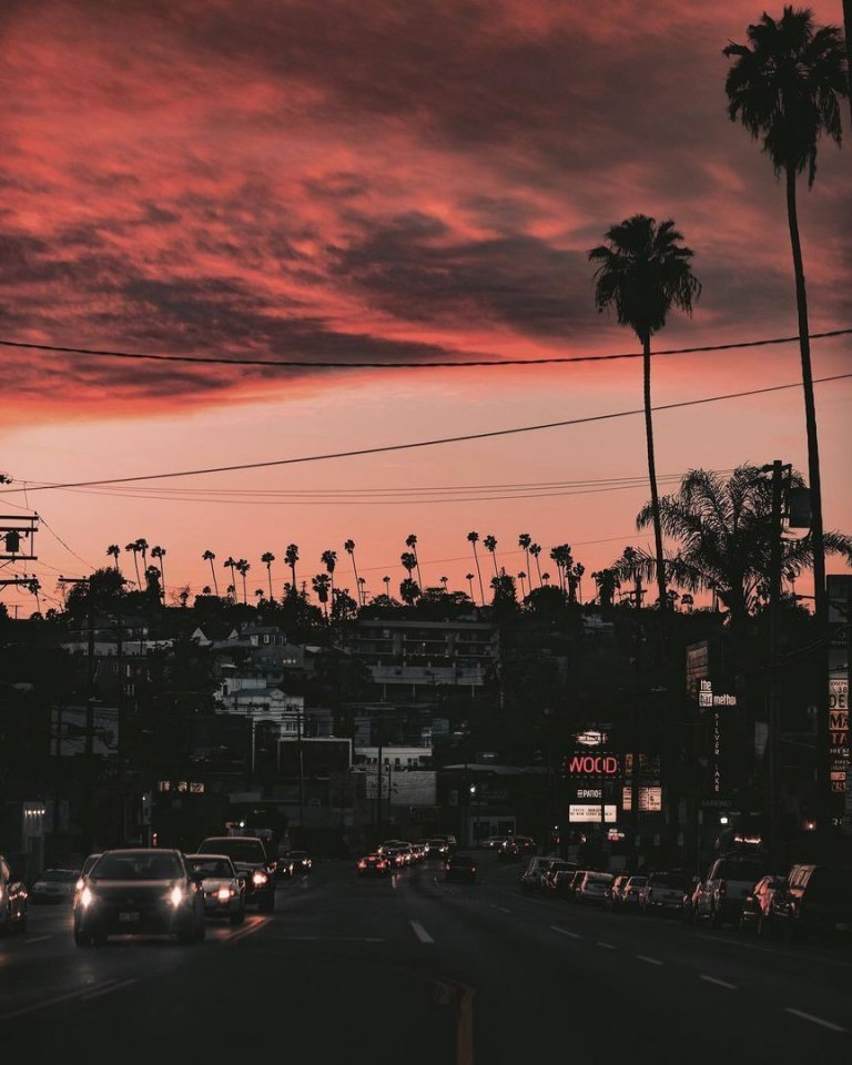 Янтарный закат в Калифорнии - 5