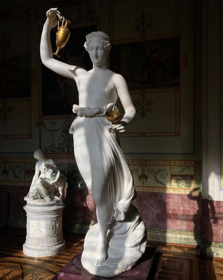 Словно мгновение застыло в мраморе... Эрмитаж