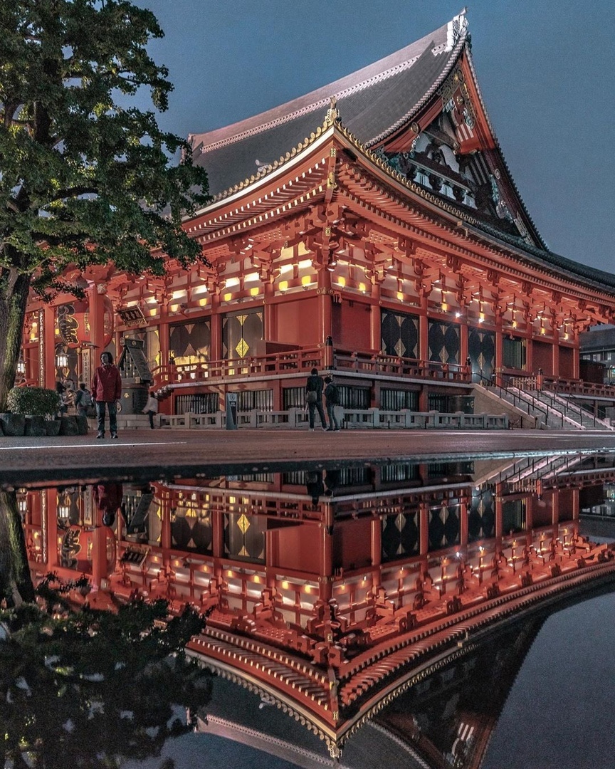 Буддийская святыня в Токио