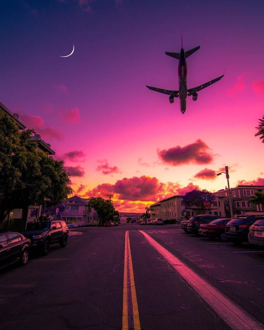 Вечер в Калифорнии