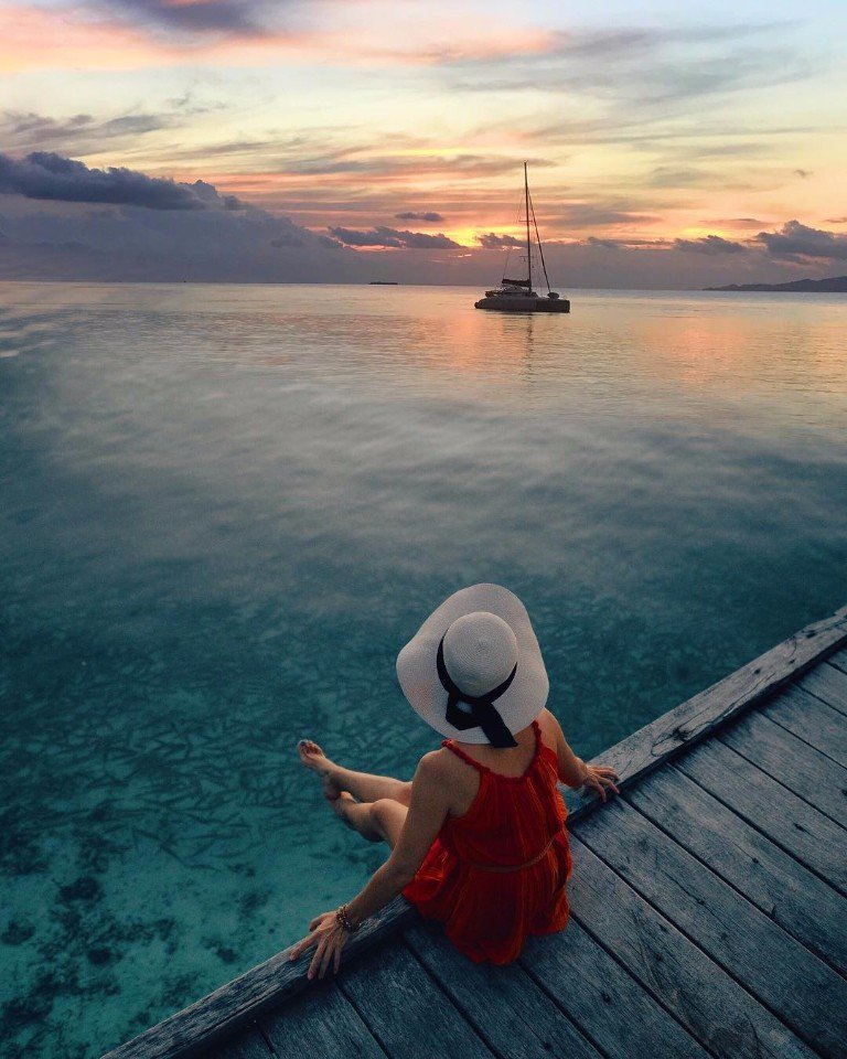 Самое прекрасное время — вечер лета.