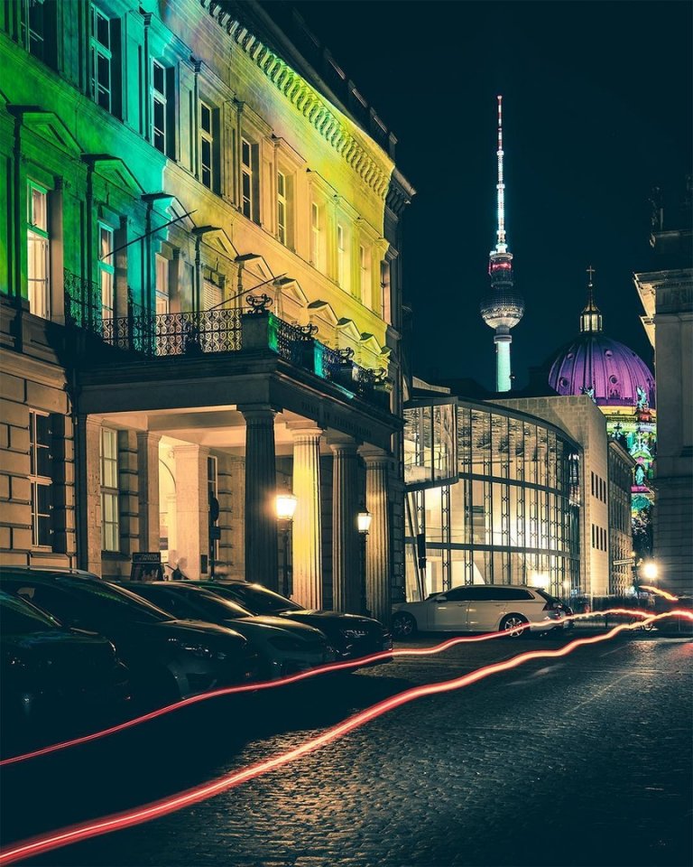 Огни ночного Берлина