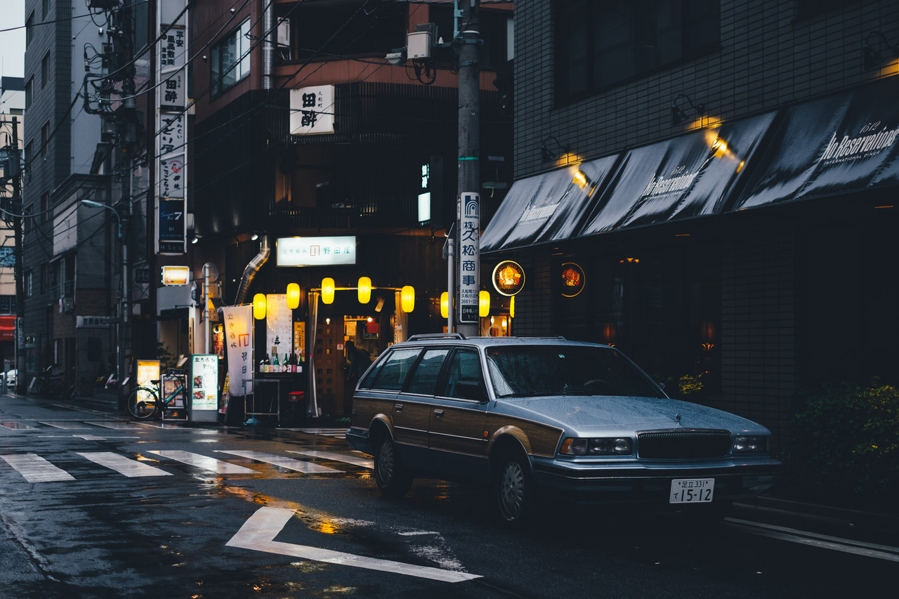 Пасмурный Токио