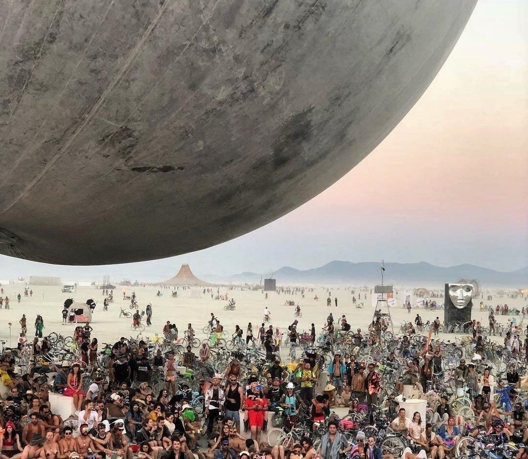 Фантастическая атмосфера на фестивале Burning Man, США  - 7