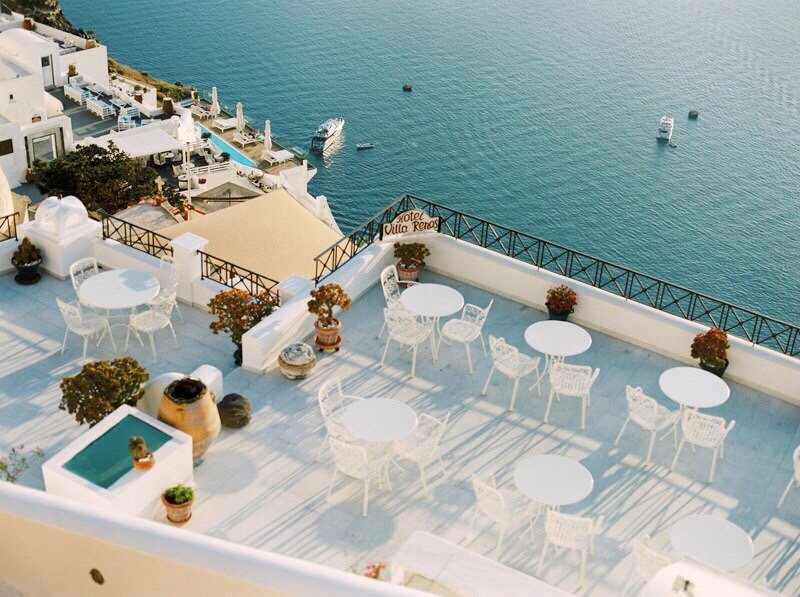 Бело-голубая магия Санторини, Греция - 5