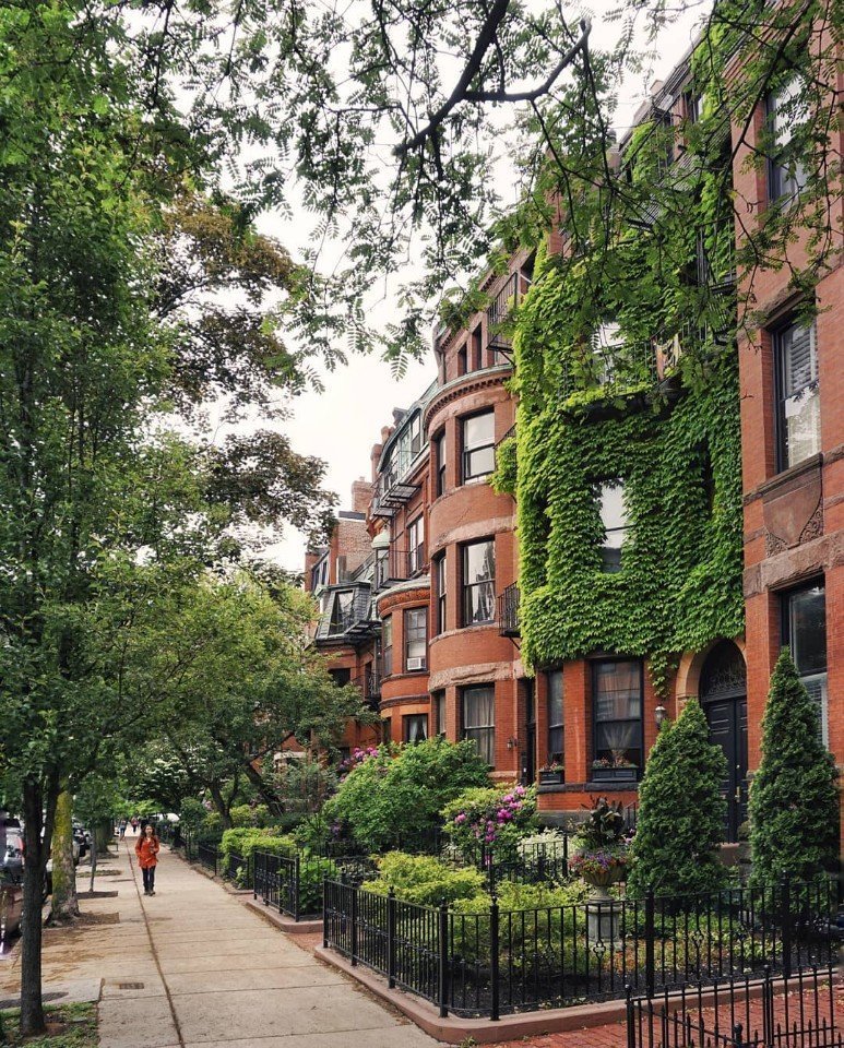 Уютные улицы Бостона, США - 8