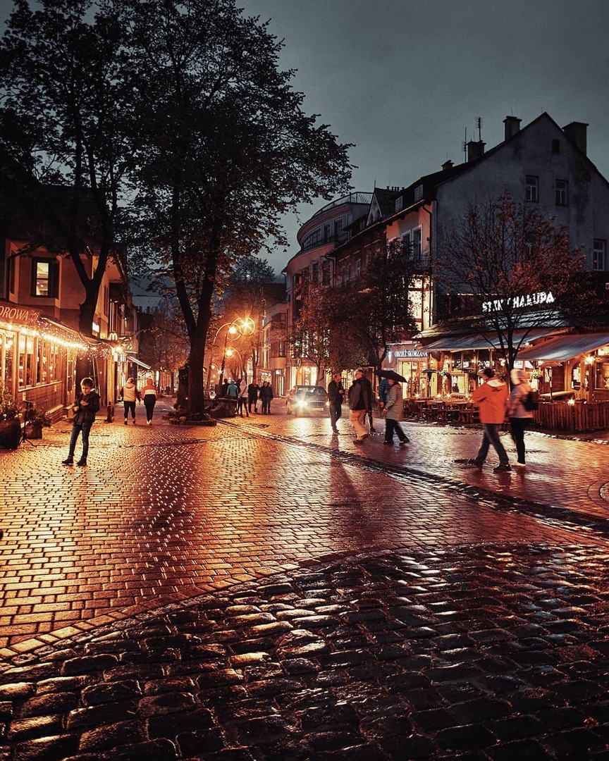 Красота вечерней Польши