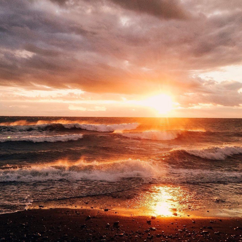 Краски морских закатов в Сочи - 6