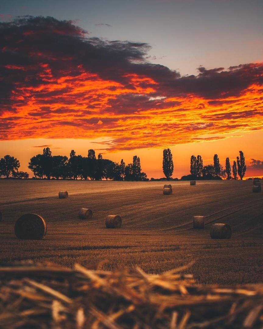 Теплые закаты Германии