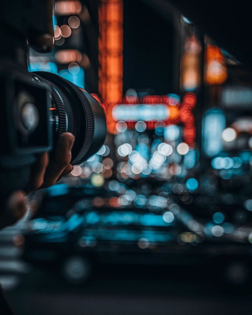 Детали ночного Токио