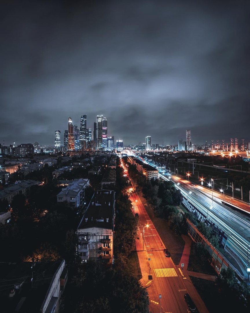 Прекрасные огни ночных городов - 5