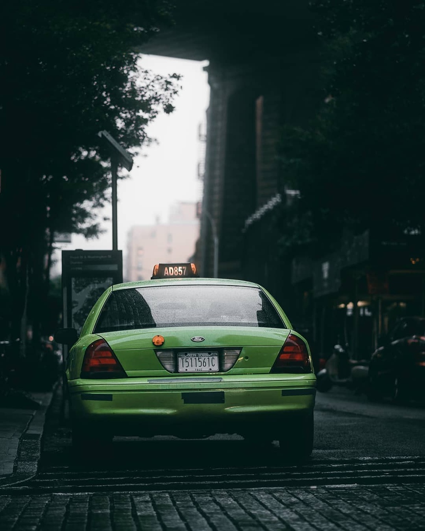 Вдохновляющие ненастье в Нью-Йорке