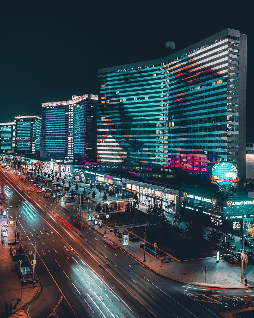 Прекрасные огни ночных городов