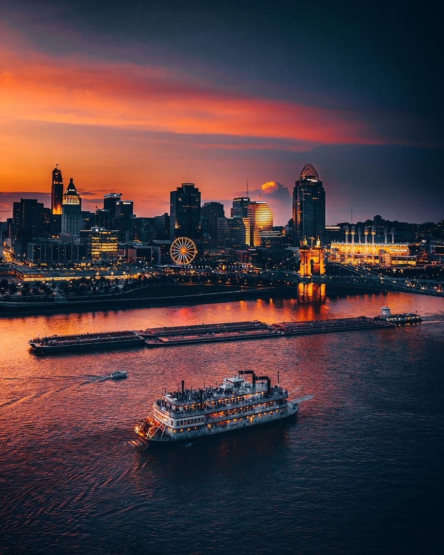 Коллекция городских закатов