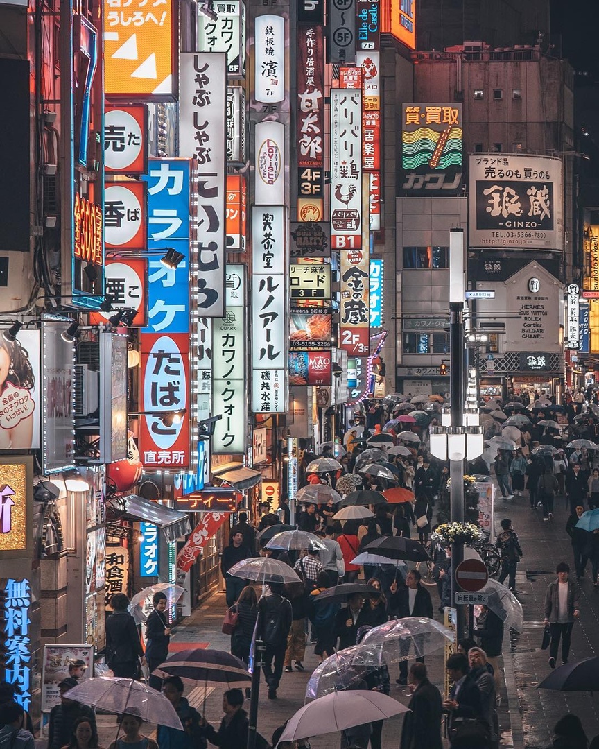 Моменты ночной Японии - 5