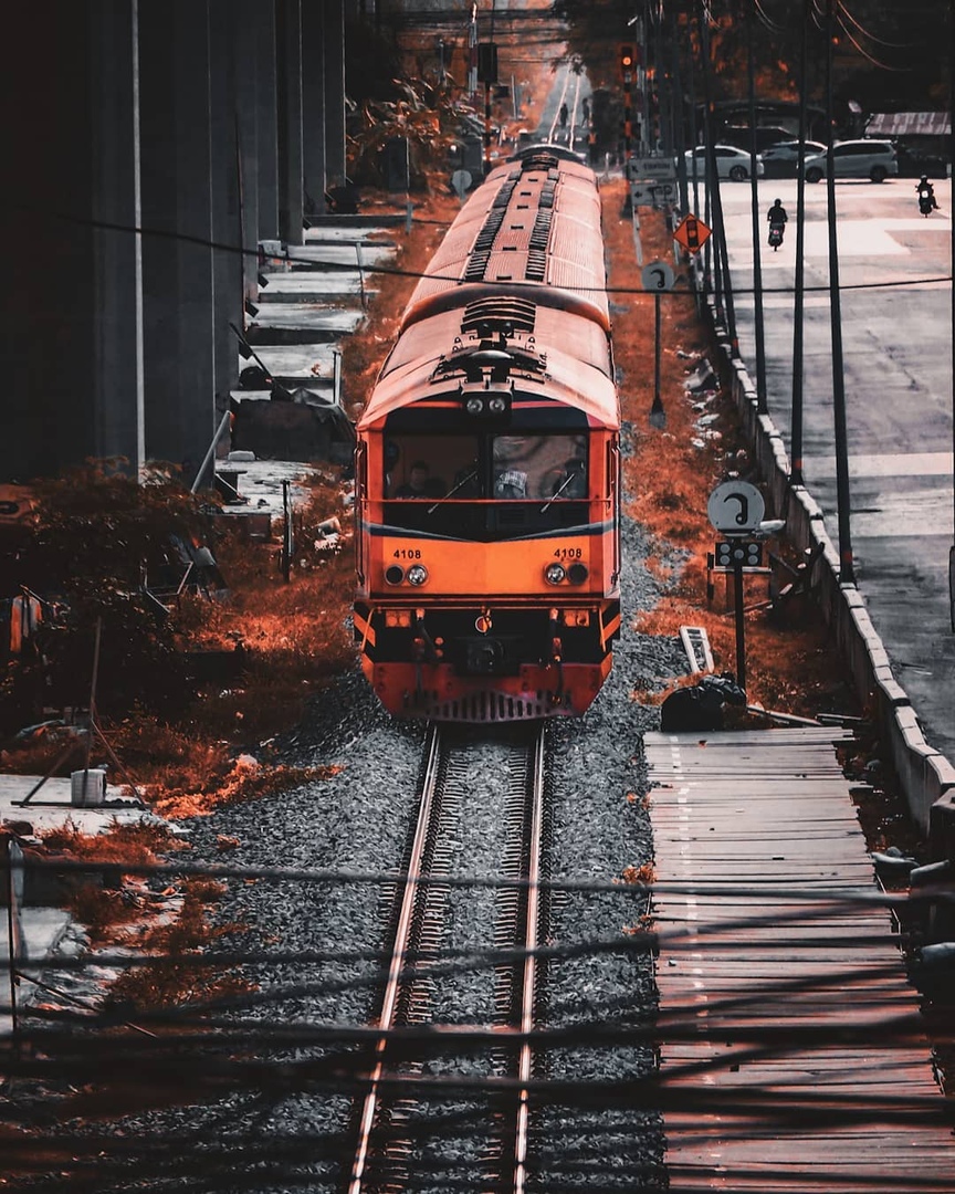 Необычная атмосфера вечернего Бангкока