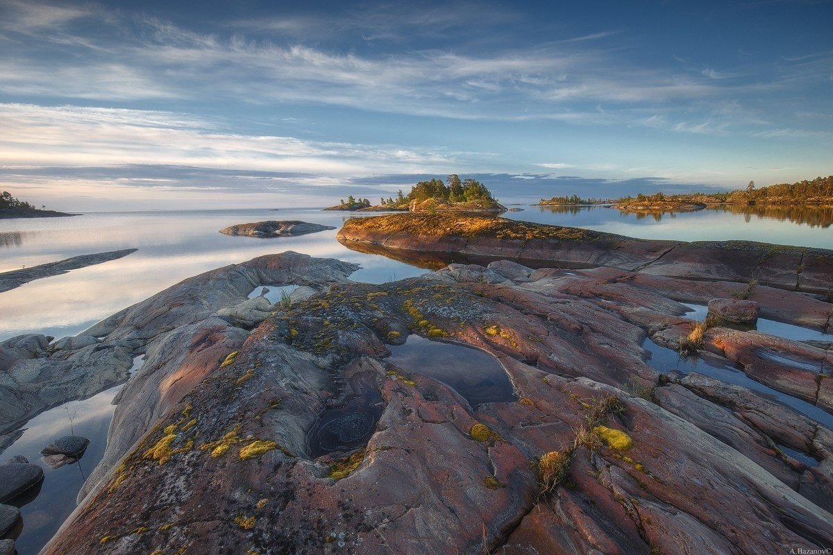 Краски заката, Ладожское озеро - 8