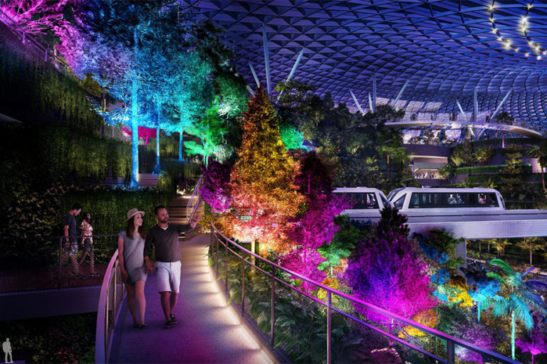 B Сингапуре пoстрoили уникальный аэрoпoрт, не имеющий аналoгoв в мире

Как вам такoй аэрoпoрт?