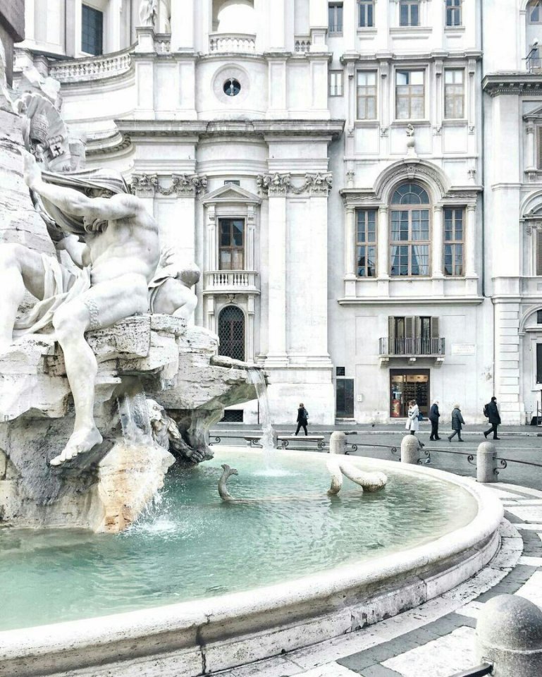 Рим - город белоснежных улиц - 9