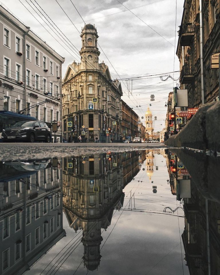 Грустная романтика Питера