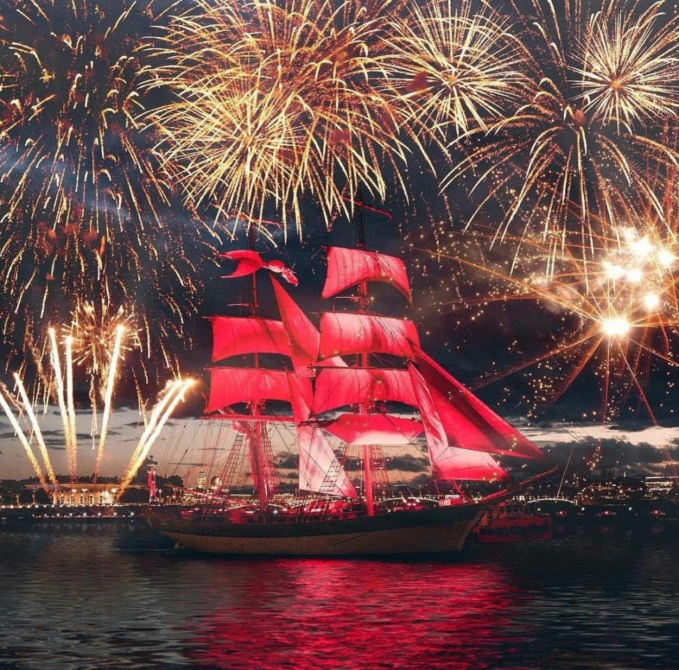 Праздник выпускников «Алые паруса» 2019, Санкт-Петербург