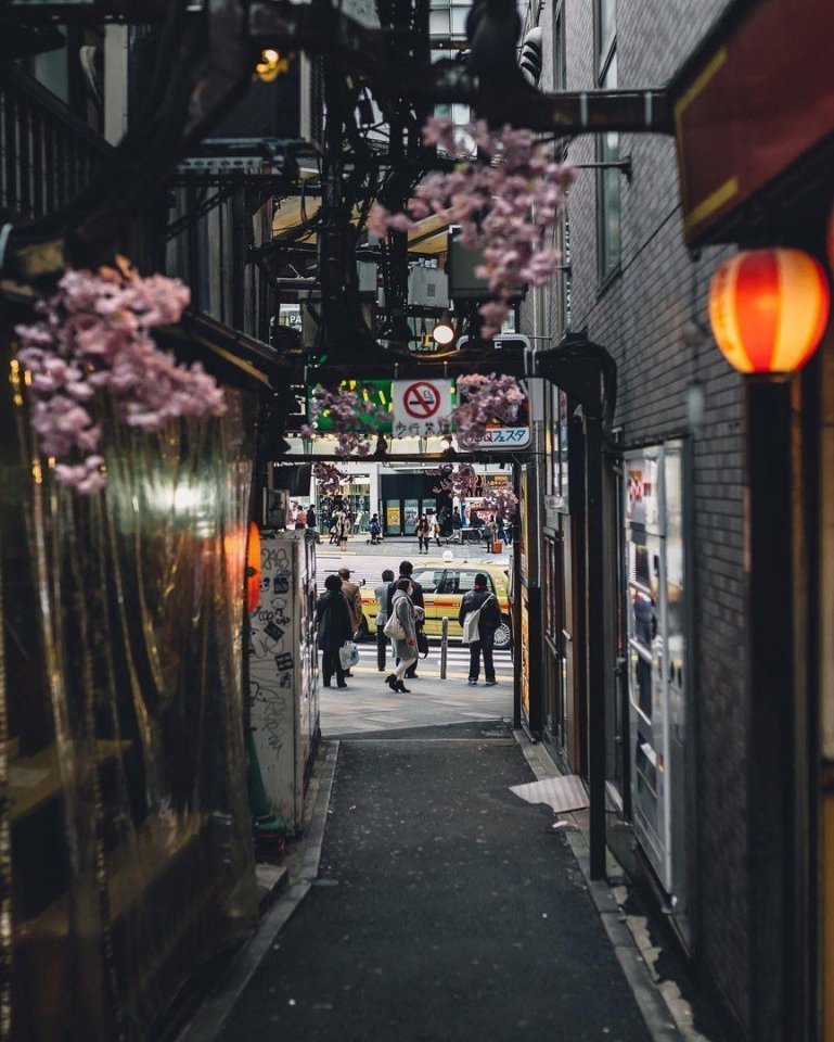 Атмосферные улочки Японии