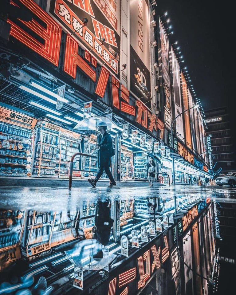 Мистический ночной Токио, Япония - 8