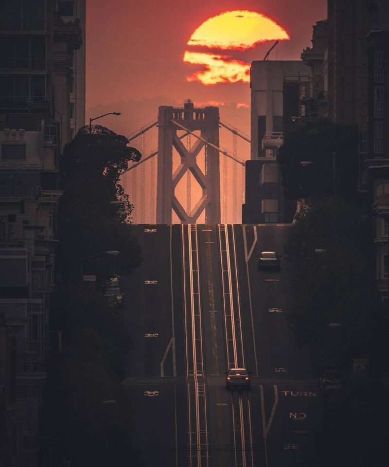 Янтарный закат в Калифорнии - 5