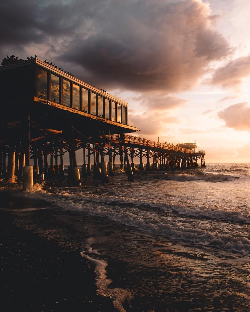 Закат на побережье Флориды