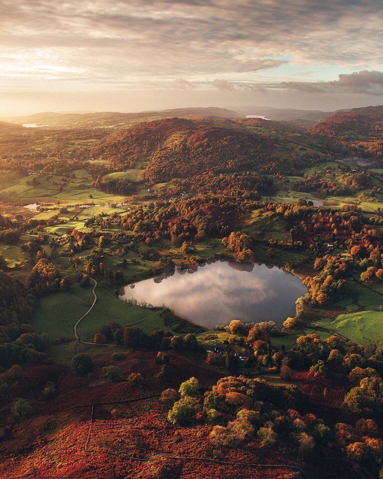 Пролетая над Великобританией 