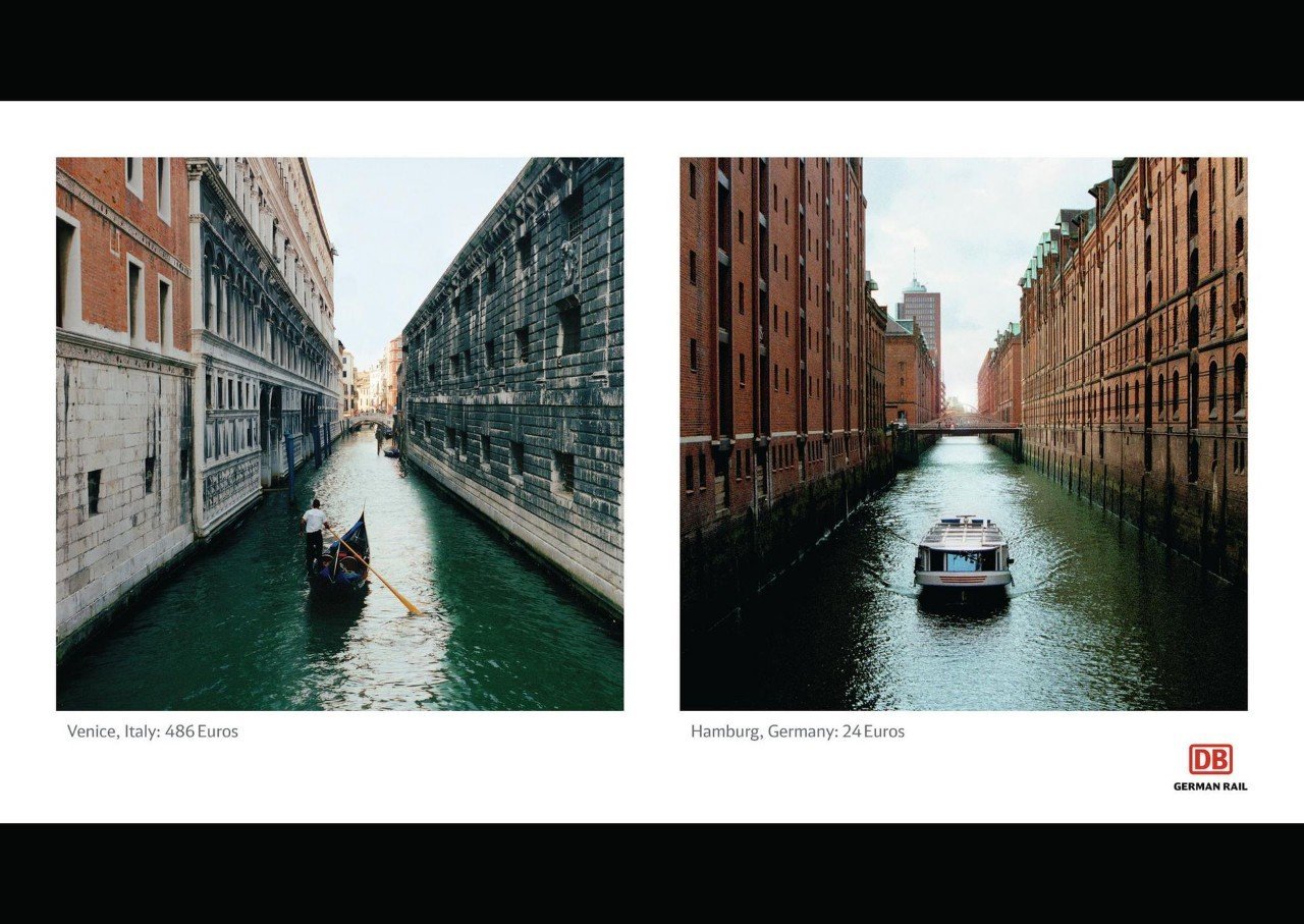 Реклама, которая доказала, что в Германии ��ного нереально красивых мест