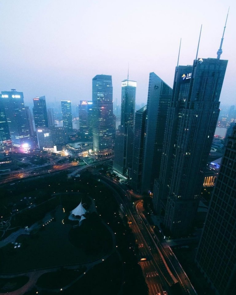 Словно большой муравейник... Шанхай, Китай