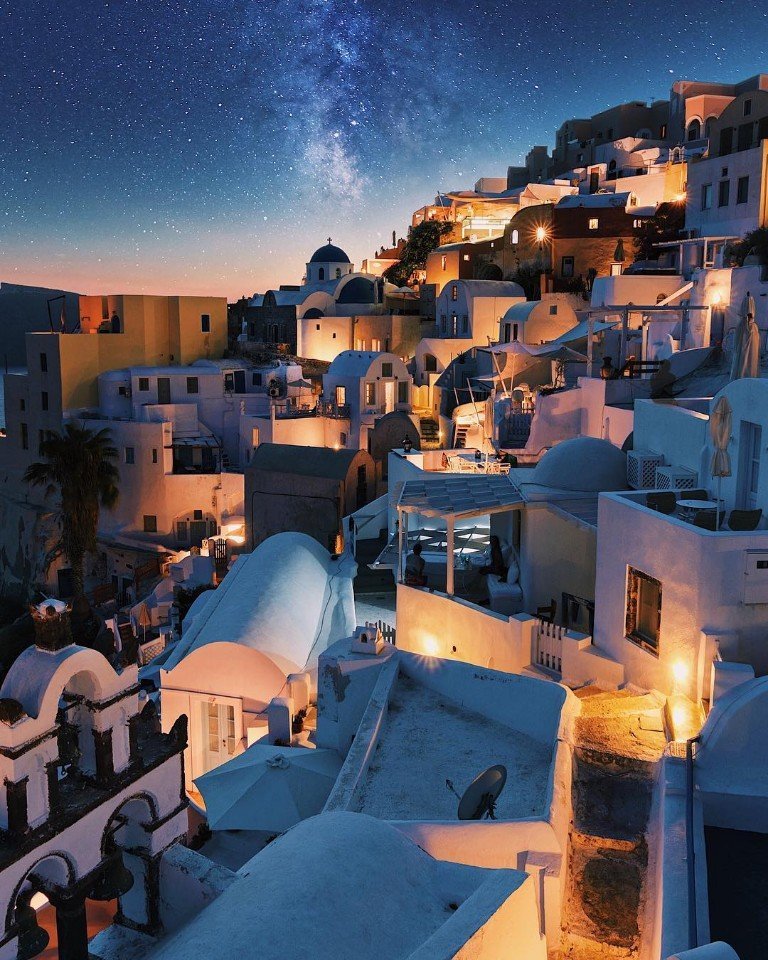 Райский остров Санторини, Греция - 7