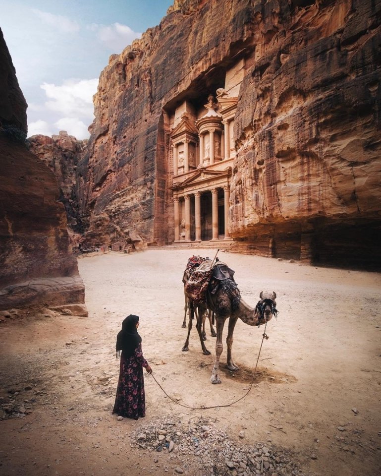 Древний город Петра в Иордании - 6