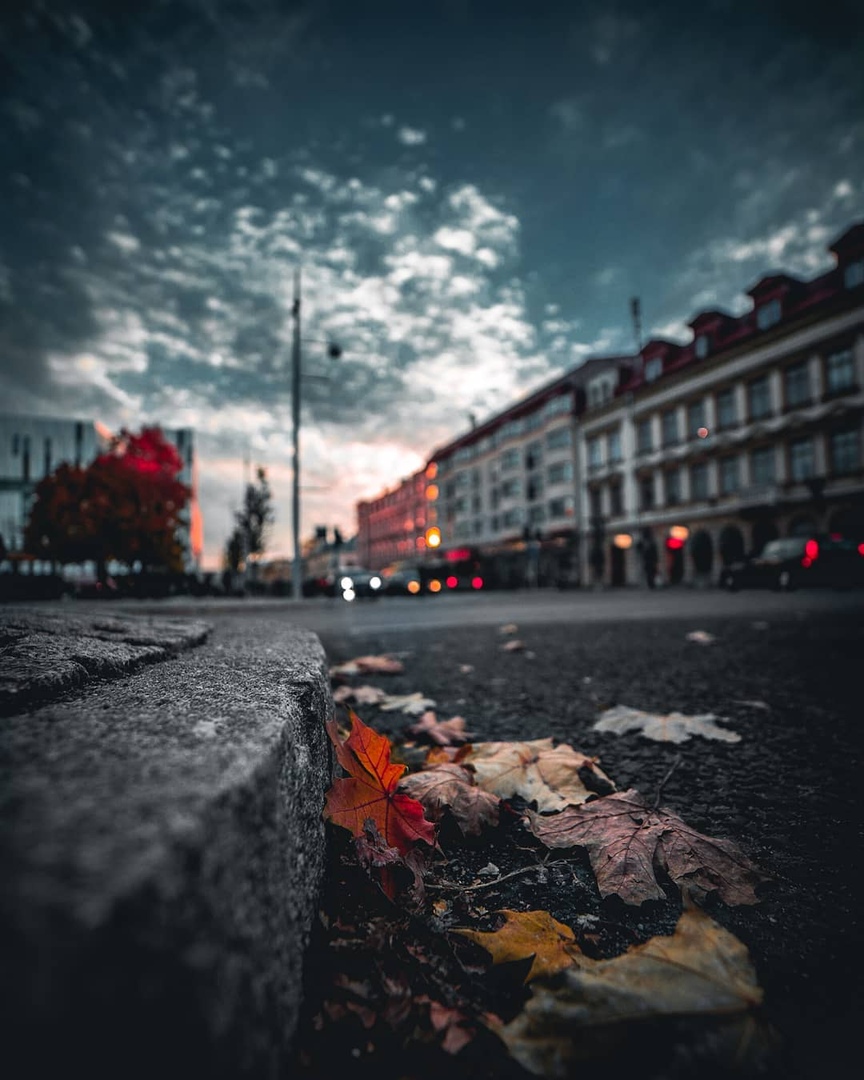 Вечернее настроение Уппсала, Швеция