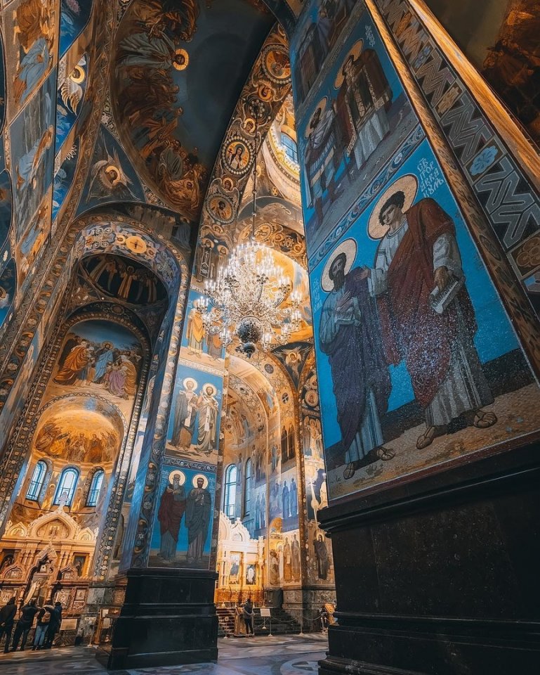 Внутреннее убранство храма Спаса на Крови, Санкт-Петербург - 9