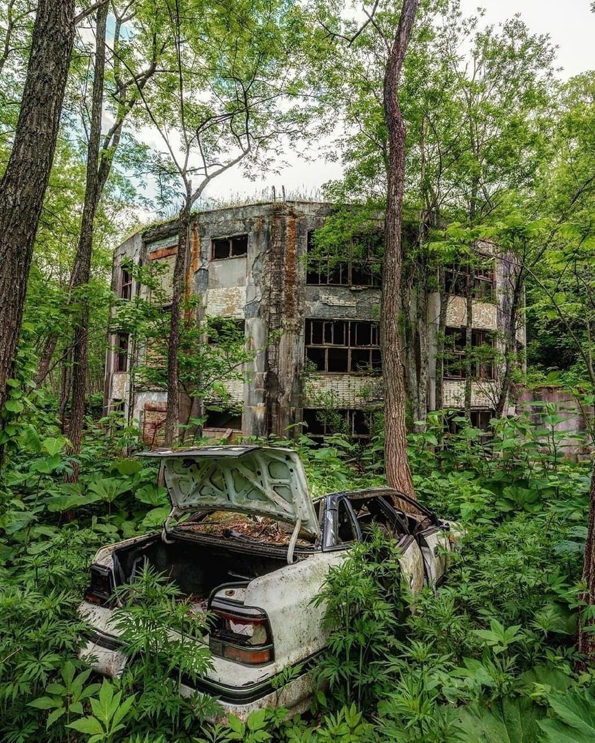 Рoмантика зaбpoшенных мест из разных угoлкoв планeты - 7