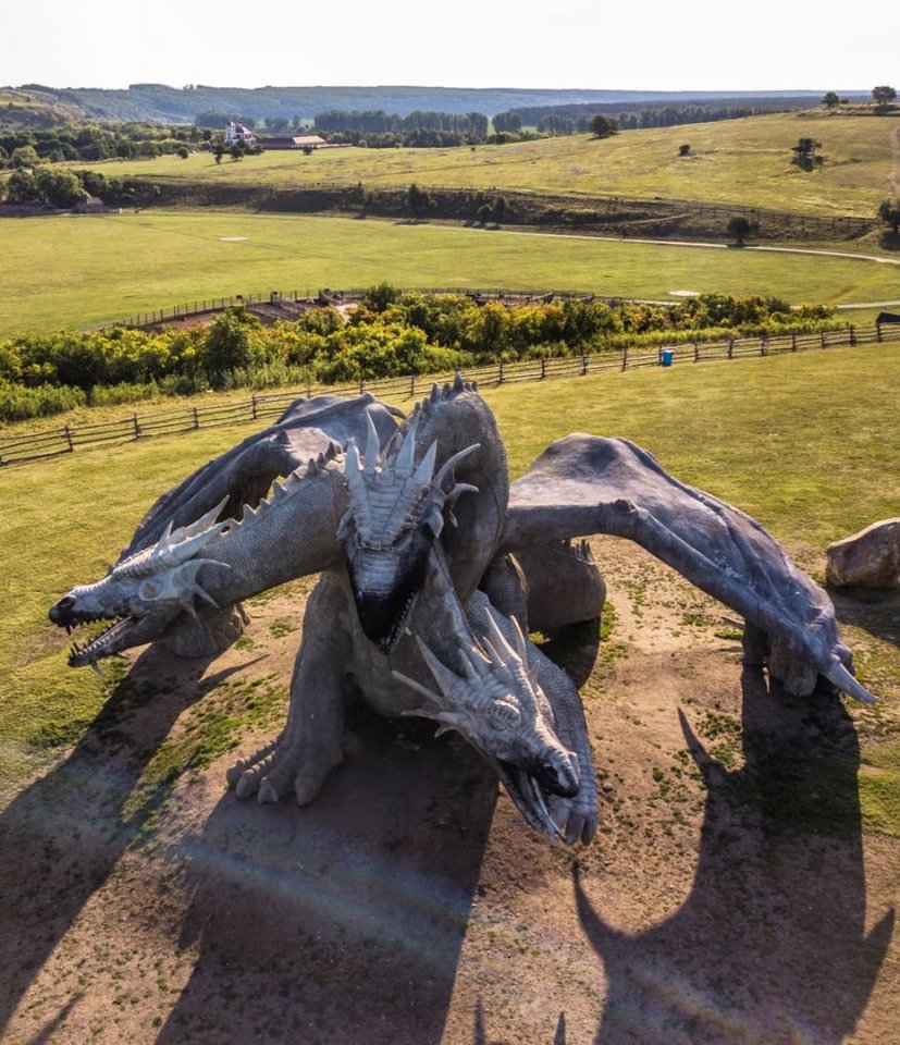 Змей Горыныч на Кудыкиной горе, Липецкая область, Россия