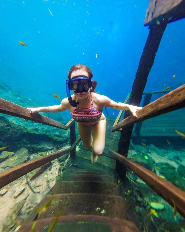 Mecтa c нeвeрoятнo чиcтoй вoдoй. - 9