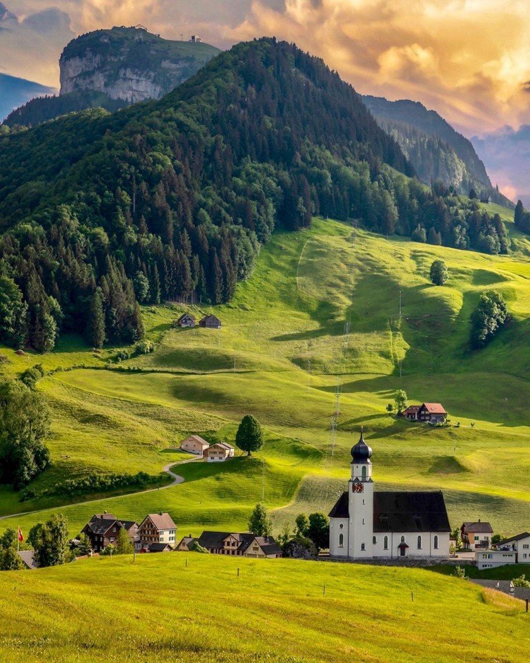 Немного швейцарского уюта вам в ленту